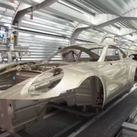 Fabricación alemana de un Porsche 911 GT3 en un video de 4 minutos